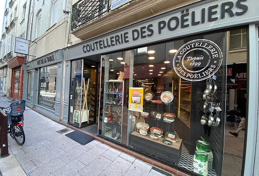 Magasin de Coutellerie et d'art de la Table eCoutellerie des Poëliersà Angers dans le Maine-et-Loire (49)